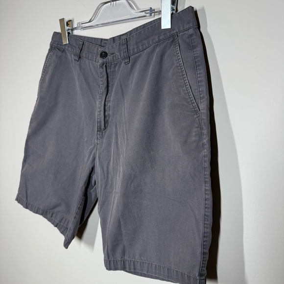 Patagonia Organic Cotton Chino Shorts Men’s 34 Gray Casual Summer - Picture 2 of 6